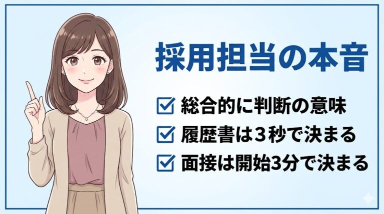 40代の転職失敗『人生終わり』と思った人へ｜採用担当が伝えたい3つのこと｜採用担当の本音