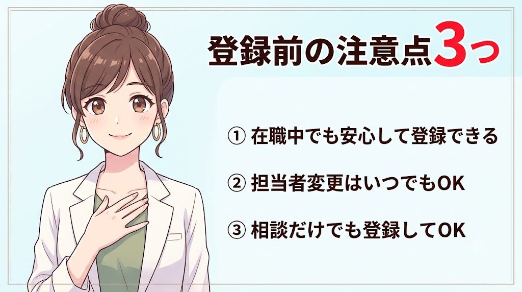 ジムノミカタ登録前の注意点