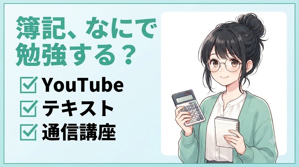 【無料診断】あなたに合う簿記の教材は？5問30秒でわかるYesNoチャート