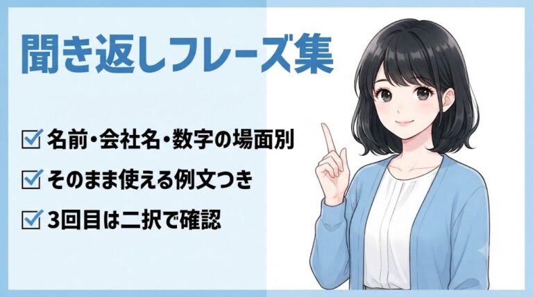電話対応で聞き取れないのはあなたのせいじゃない|723人に聞いた対処法5選|聞き返しフレーズ集